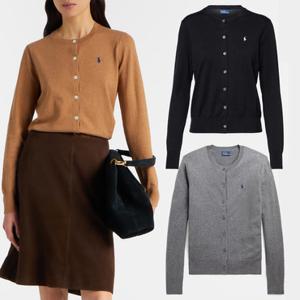 폴로 랄프로렌 피마코튼 블렌드 여성 가디건 4Color