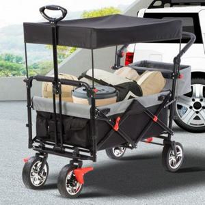 폴딩운반휴대용이동식 반려견 캠핑용카트왜건캐리어 캠핑용카트왜건캐리어 폴딩운반휴대용이동식 접이식이동끌차유모차 가정용애견강아지대형 반려견장바구니장보기