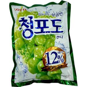 롯데 청포도 캔디 대용량 1445g 2개