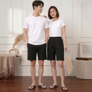 [THE BON] 2개묶음 남녀공용 베이직 쿨 스킨 밴딩 팬츠 4119