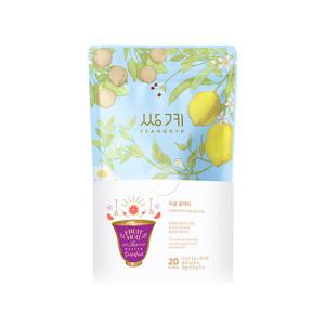 [쌍계명차][쌍계명차] 프루트 허그 파우치 자몽블랙티 20티백