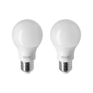 이케아 RYET 뤼에트 LED 전구 E26 806 루멘 오팔 화이트/전구