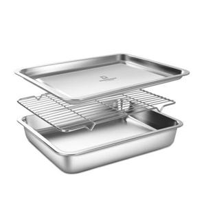 바겐슈타이거 스텐 사각 트레이 3종세트 39.5CM 깊은형