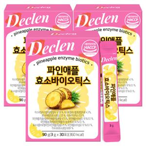 디클렌 브로멜라인 파인애플 효소 프로바이오틱스 3박스