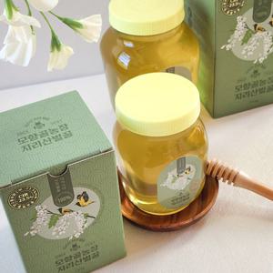 [그린한컵]지리산 자연벌꿀 아카시아꿀 2.4kg