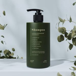 JHP 녹초엽 두피 스케일링 비듬 쿨 샴푸 500ml