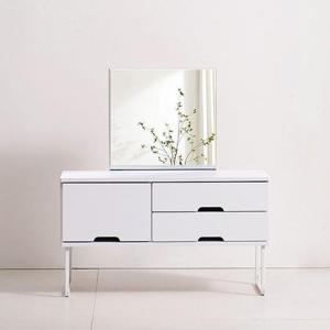 [라일리] Rly C7285 좌식 화장대 사각 거울 세트 850 2colors