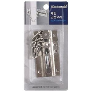 코텍 체인 안전고리 K-7062 현관문고리 도어체인
