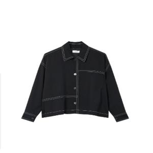 [톰보이]배색스티치폴리블라우스 (9174221982)