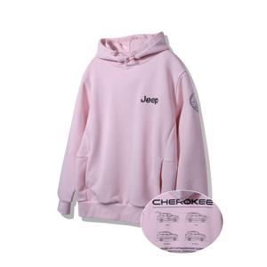 [지프] 체로키 핑크 후드 티셔츠 JP1THU013