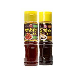 오뚜기 돈까스소스 s 470g + 양념치킨소스 490g
