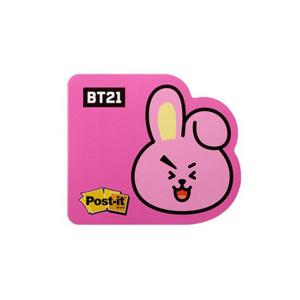 포스트잇 강한점착용 모양노트 654 BT21쿠키
