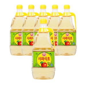 [오뚜기] 사과식초 1박스 (1.8L X 6개입)