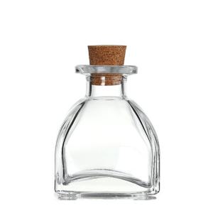 상세정보참조 디퓨저 사각돔용기 투명 50ml-1개 공병 유리병 상세정보참조