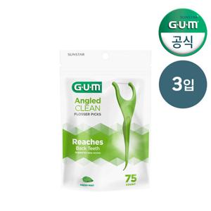 선스타 검 치과 Y자형 스마트 일회용 치실(75p) 898 3개입