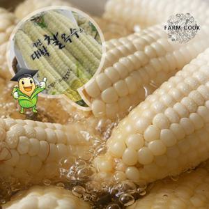 [팜쿡]괴산 삶은 대학찰옥수수 냉동 15개(팩당3개)