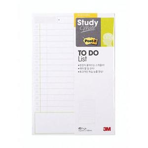 3M 포스트잇 스터디메이트 투두리스트 660 2개