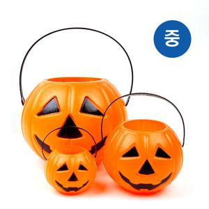 할로윈 호박 바구니 중 (1p) 할로윈 사탕  선물 바구니