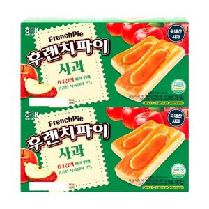 [해태]해태 후렌치파이 사과 192g 2개