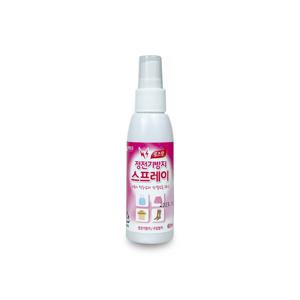 리빙굿 정전기방지 스프레이(60ml) 로즈향 섬유스프레이 탈취제 의류스프레이 니트