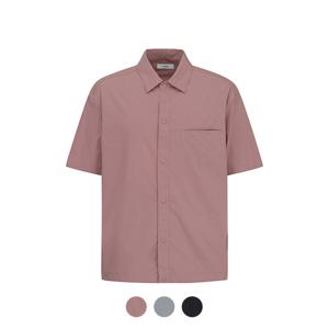 [앤드지][앤드지] 오버핏 캐주얼 반팔 셔츠 A_BLD2WC1054