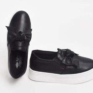 여성 하이 슬립온 편안한 슈즈 밴딩 통굽 운동화