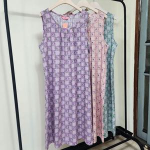 국산 여성 여름 레이온 나시원피스