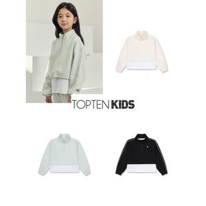 [탑텐키즈]여아) 울트라스트레치 레이어드 스웨트셔츠 MKF1TR2401
