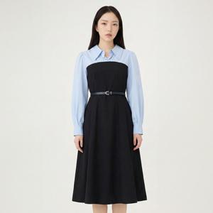 [린(의류)]도즈리 벨티드 원피스 (LGOPPC9900)