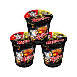 삼양 불닭볶음면 70g x 3개 / 컵라면 소컵