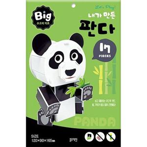 [블루래빗] 빅 우드락 키트 내가 만든 판다