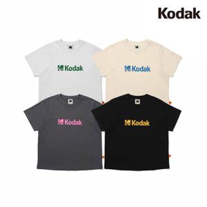 [코닥어패럴] 빅로고 아스킨 반팔 티셔츠 우먼 (4 COLOR)