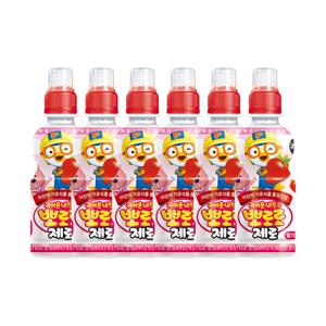 뽀로로음료 제로 딸기 235ml x6개