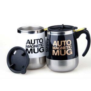 아이디어생활용품 자동회전 쉐이크 셀프 토네이도 회오리 머그컵