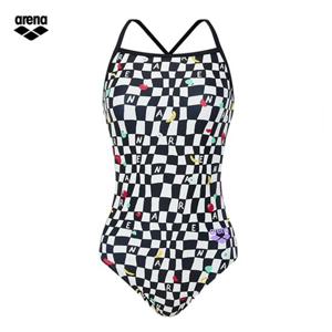 [아레나] 아레나 피에스타  A5SL1LO08 BLK (주머니백 증정) 여성일반 싱글크로스 스트랩백 원피스 실내수영복 A5SL1LO08