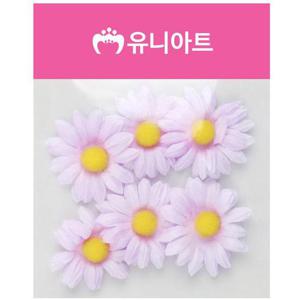 유니아트 (조화꽃) 1500 뿅국화 (연보라)