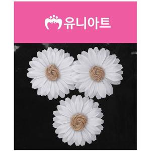 유니아트 (조화꽃) 마국화 (흰색)