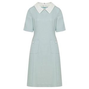 [린(의류)]푸오니 카라 원피스(LGOPPE9500)