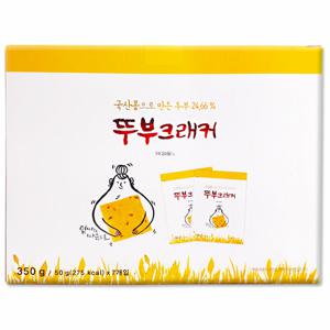 코스트코 뚜부 크래커 305g(50g x 7개) 두부 과자 간식 안주