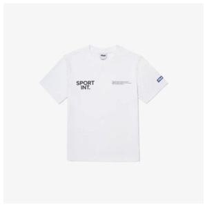 [휠라]휠라반팔티 TQJ FS2RSG2190X-OWH 그래픽 프린트 냉감 티셔