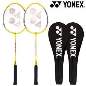 요넥스 GR020 배드민턴 라켓 2개 + 가방 세트 가벼운 입문자 연