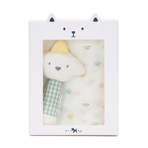 블루독베이비 구름강아지딸랑이손수건SET 45W70-BHD-05