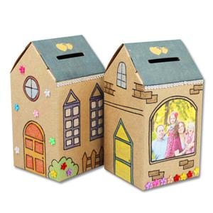 아트박스/안녕미술아 멋진 우리집 종이저금통(5인용)