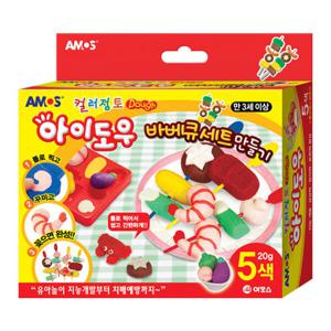 아트박스/문구앤토이스 [아모스] 아이도우 바베큐세트(20g X5색)