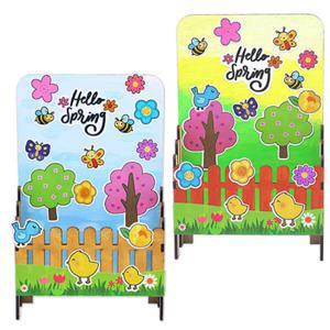 아트박스/안녕미술아 봄의 정원 우드연필꽂이(4인용)