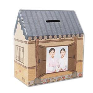 아트박스/안녕미술아 전통한옥 종이저금통(5인용)