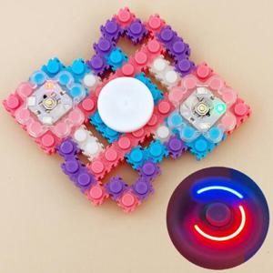아트박스/오렌지이몰 끼우기블럭 LED 피젯 스피너 1