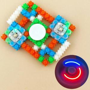 아트박스/오렌지이몰 끼우기블럭 LED 피젯 스피너 4