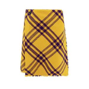 Burberry 체크 무늬 프린지 엣지 스커트 8077198PW93GL6 B7339 TP942668945