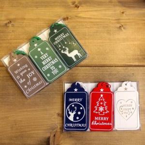 아트박스/하하홈 메탈 X-MAS 택 오나먼트